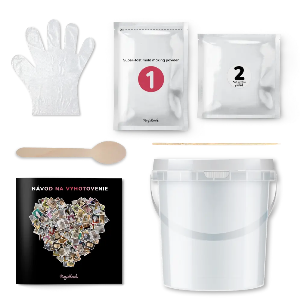 MagicHands. sada na odlievanie rúk – PÁR
